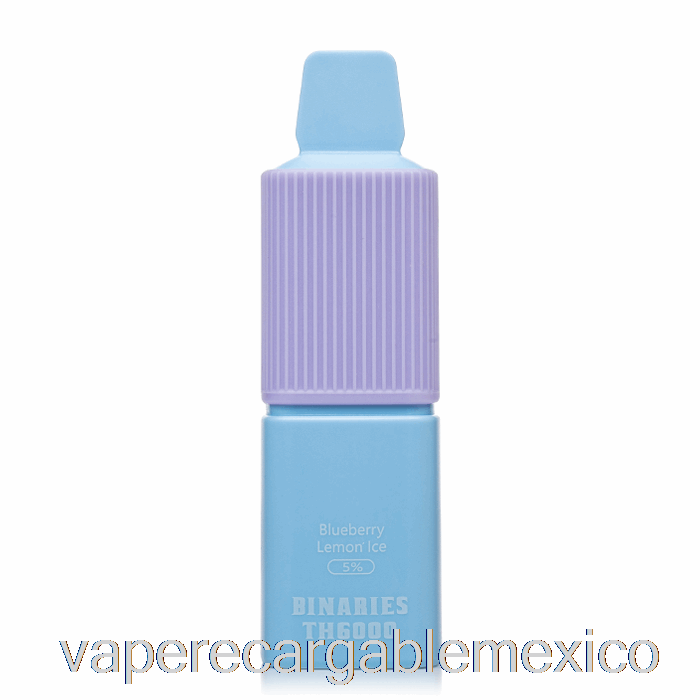 Vape Recargable Horizonte Binarios Th6000 Desechable Arándano Limón Hielo